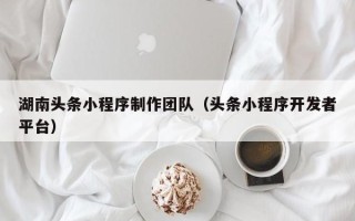 温州湖南头条小程序制作团队（头条小程序开发者平台）
